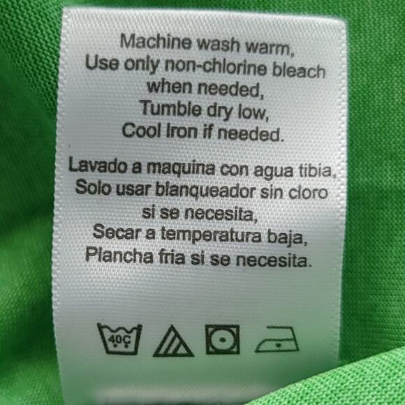 Reebok Heathered Green Short Sleeve Athletic Performance Shirt - Picture 13 of 13